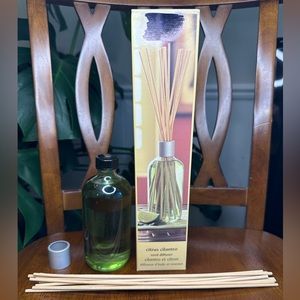 Pier 1 Imports Citrus Cilantro Fragrance Reed Diffuser 10 fl oz New